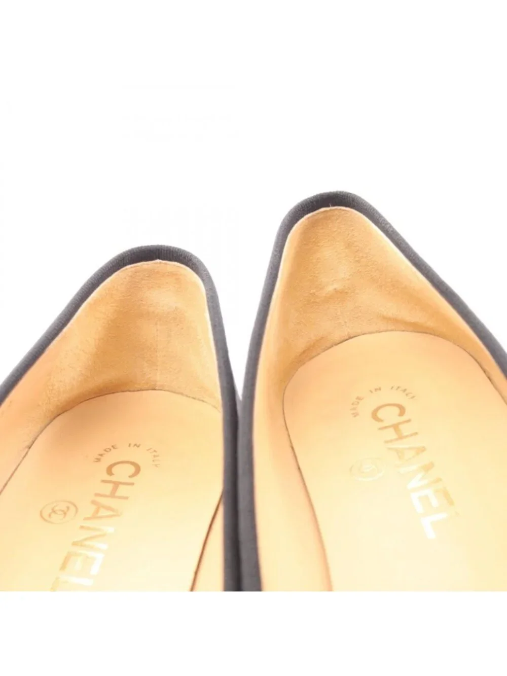 Chanel Pumps Ballerina Leather Patent Flat